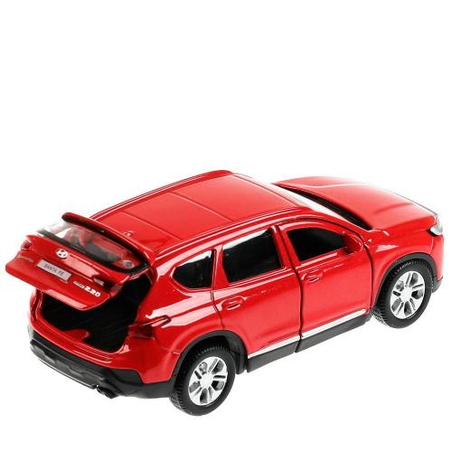 Коллекционная машинка Hyundai Santafe Технопарк SANTAFE2-12-RD фото 4