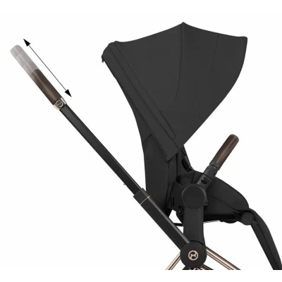Коляска 2 в 1 Cybex Priam V Style Rosegold Sepia Black