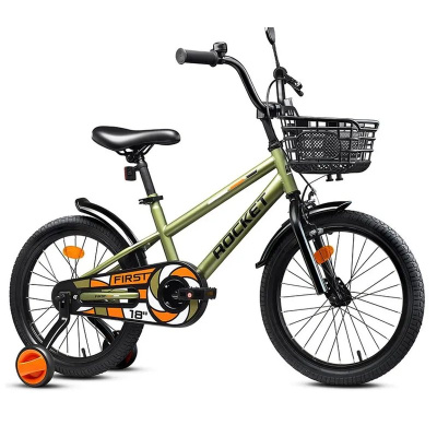 Велосипед двухколёсный 18 Rocket First 18.FIRST.KH.26 хаки 03