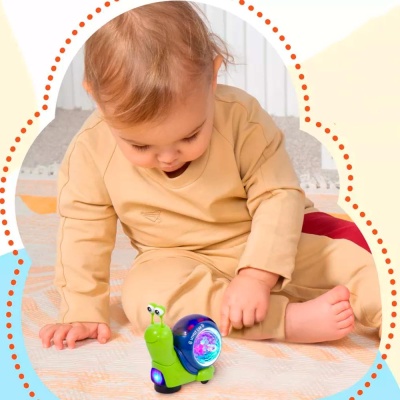 Интерактивная игрушка Краб музыка свет Junfa 370000047