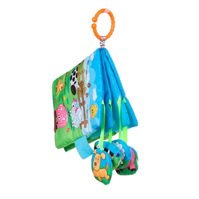 Развивающая подвесная игрушка-книга Счастливая ферма Biba Toys BB202