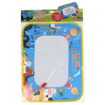 Коврик для рисования водой Синий трактор Умка 1706K410-R4 05
