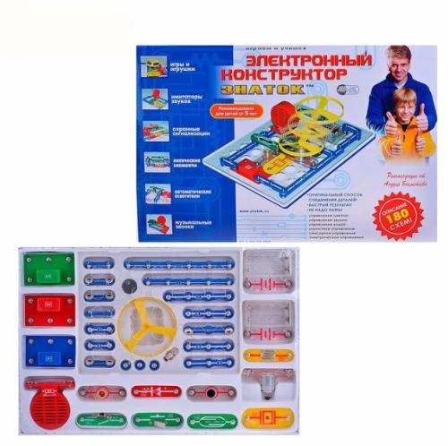 Электронный конструктор (180 схем) Знаток 70085 фото 2