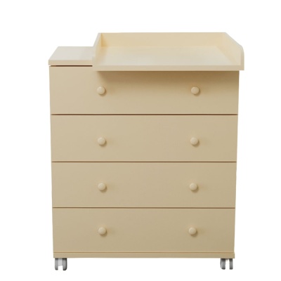 Детский комод с пеленальным столиком слоновая кость Incanto 800/4 PK-0008/1