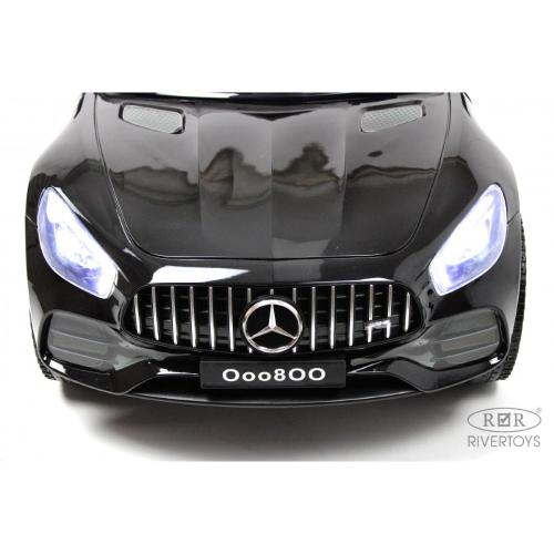 Детский электромобиль Mercedes-Benz GT RiverToys O008OO чёрный глянец фото 16