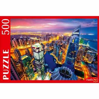 Пазлы Фантастический Дубай 500 элементов Рыжий кот ШТП500-7130 1