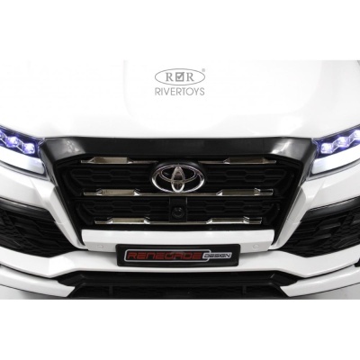 Детский электромобиль RiverToys G555GG белый