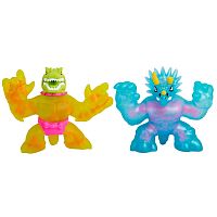 Игровой набор Тритопс и Шредз Дино Икс-Рэй GooJitZu 40044