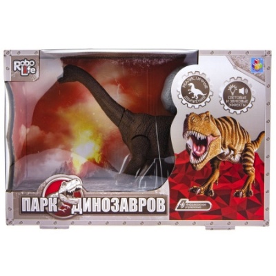 Игрушка на радиоуправлении RoboLife Робо-Брахиозавр 1toy Т21014 2