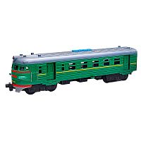 Модель инерционная Электричка 30 см Технопарк COMTRAIN-30PL-GNGY-WOD