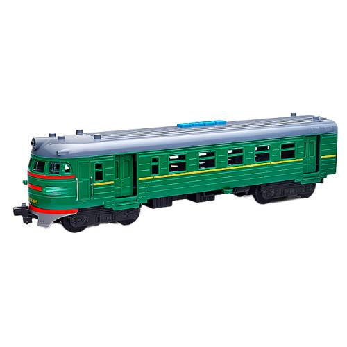 Модель инерционная Электричка 30 см Технопарк COMTRAIN-30PL-GNGY-WOD
