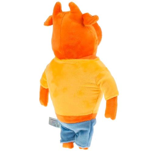Мягкая озвученная игрушка Оранжевая корова Папа 30 см Мульти-Пульти V92752-23 фото 3