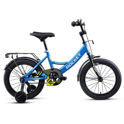 Велосипед двухколёсный 16 Rocket Gem 16.GEM.L/BL.25 голубой 02