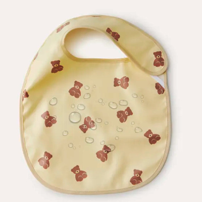 Нагрудный фартук на липучке 2 штуки Happy Baby 16018 teddy 2
