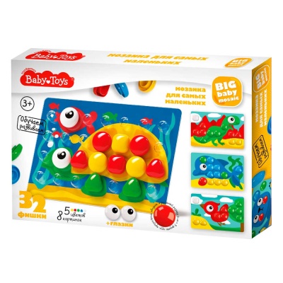 Мозаика для самых маленьких Черепашка Десятое Королевство 03582 5