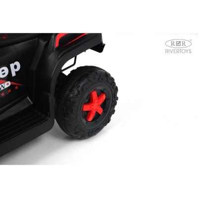 Детский электромобиль RiverToys G003GG красный