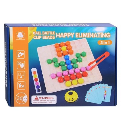 Развивающий модуль с шариками и колокольчиком Щепочка D0999