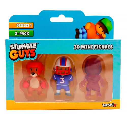Фигурка 3D Stumble 5 см 3 штуки Stumble Guys SG0427-7 фото 3