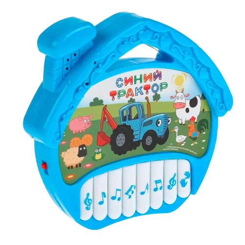 Музыкальная игрушка Синий трактор Музыкальный домик Умка 1607M329-R2 фото 3