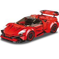 Конструктор Автоспорт Красный суперкар Mioshi Tech MTE0709-061