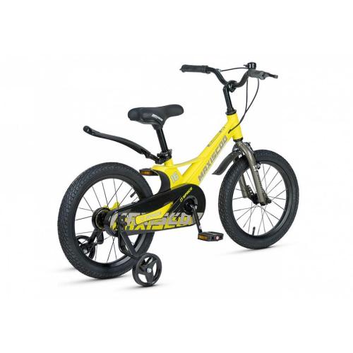 Велосипед детский Maxiscoo Space Стандарт 16 MSC-S1641 жёлтый матовый фото 4