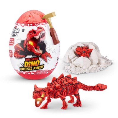 Игровой набор для раскопок Robo Alive Dino Fossil Volcano Zuru 71116 05