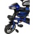 Велосипед трёхколёсный с родительской ручкой Velobibi Марс ВЛ-0611 синий Велосипед трёхколёсный с родительской ручкой Velobibi Марс ВЛ-0611 синий