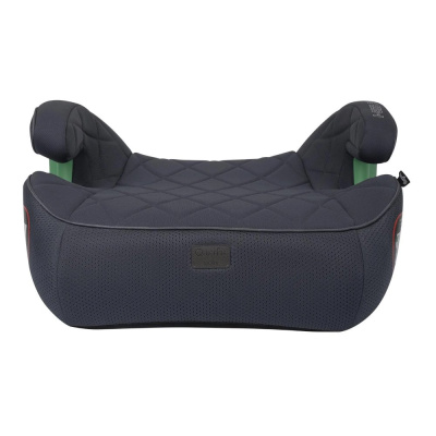 Автокресло-бустер Indigo QuickFix Isofix KBH310 серый-серая сетка 02