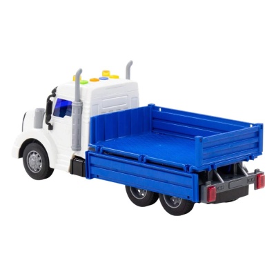 Машинка инерционная Грузовик бортовой Профи Полесье 91680 02