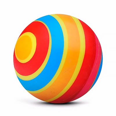 Мяч разноцветный 7.5 см 3 штуки 00-5501 3