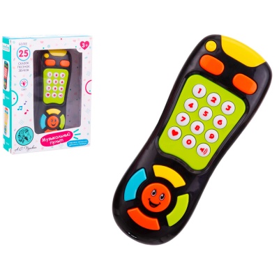 Пульт музыкальный Elefantino световые эффекты 25 песенок сказок Elefantino IT108384