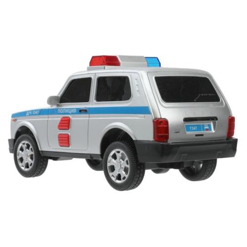 Машинка Lada 4 x 4 Urban Полиция Технопарк URBANBLACK-20PLPOL-SR фото 7