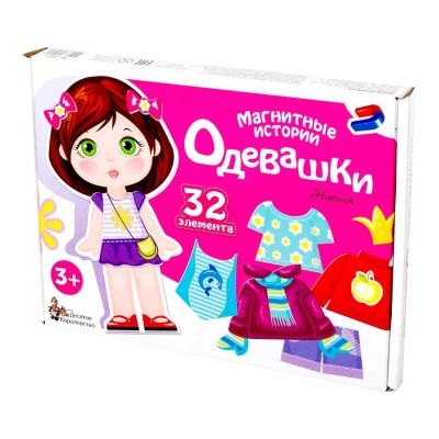 Игра настольная магнитная Одевашки: Настя Десятое королевство 01911