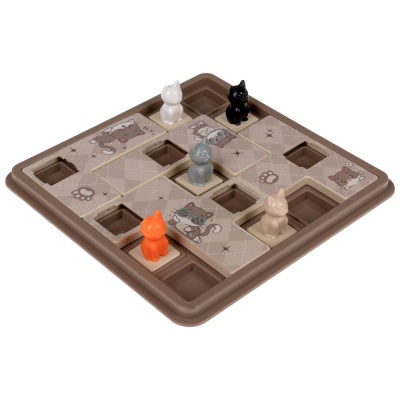 Настольная логическая игра IQ Тренинг Котятки играют в прятки 1Toy Т25566