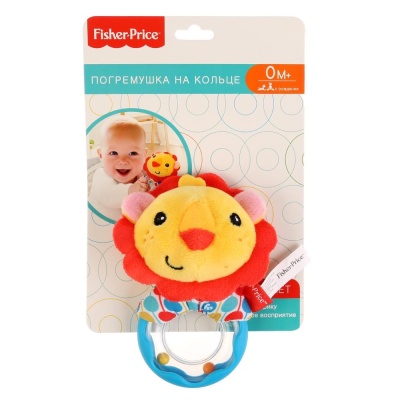 Погремушка на кольце Лев Fisher Price GH73131