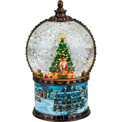 Светильник новогодний музыкальный Щелкунчик у ёлки Miland СВП-0016