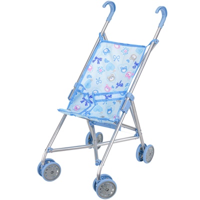 Коляска для кукол Мишка складная Рыжий Кот 9302WA-4 1