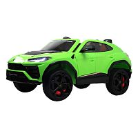 Детский электромобиль Lamborghini Urus RiverToys E777EE зелёный