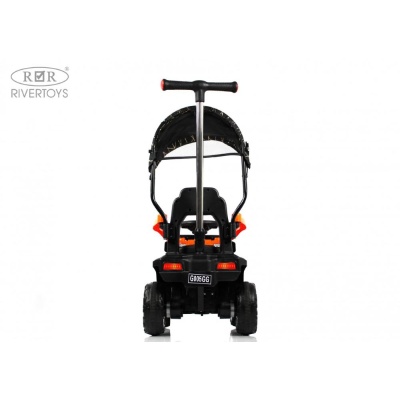 Детский электромобиль RiverToys G005GG оранжевый