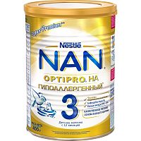 Молочная смесь Nestle NAN Гипоаллергенный 3 Optipro (с 12 мес) 400 г