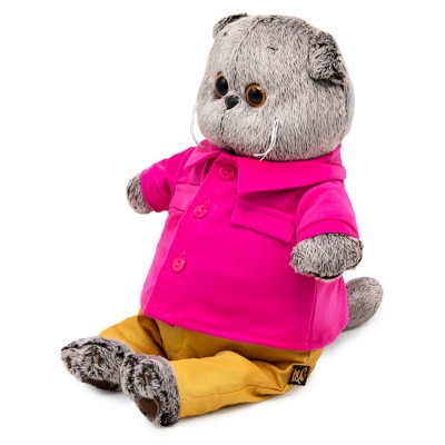 Мягкая игрушка Басик в яркой курточке 25 см Budi Basa Ks25-269 02