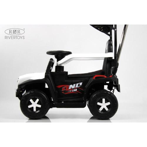 Детский электромобиль RiverToys G005GG белый фото 13