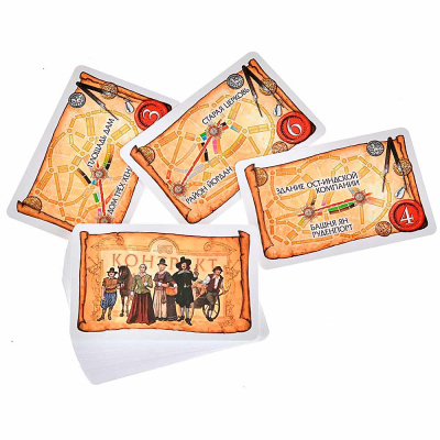 Настольная игра Ticket to Ride Амстердам Hobby World 952100