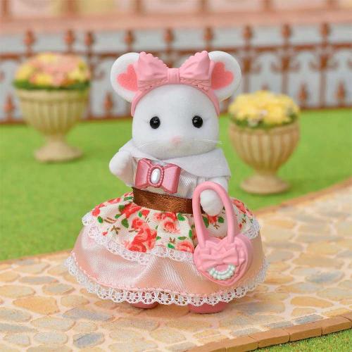 Игровой набор Sylvanian Families Зефирная мышка модница и ее гардероб Epoch 5540 фото 6