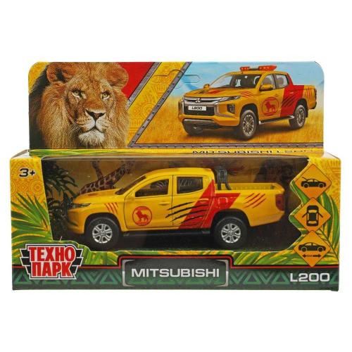 Коллекционная машинка Mitsubishi L200 Технопарк L200-12SAF-YE фото 7