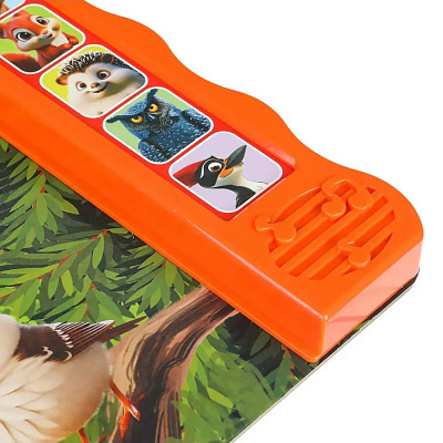 Музыкальная книга Кто живёт в лесу Умка 9785506101420 5