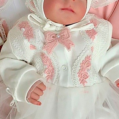 Комплект на выписку для девочки Наследникъ 220-030-ЭК 4