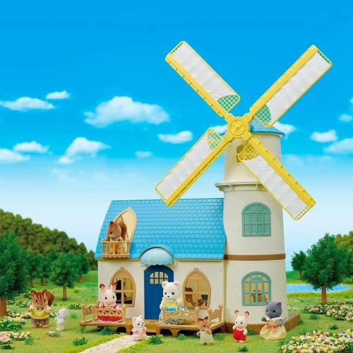 Игровой набор Sylvanian Families Ветряная мельница Epoch 5630 фото 5