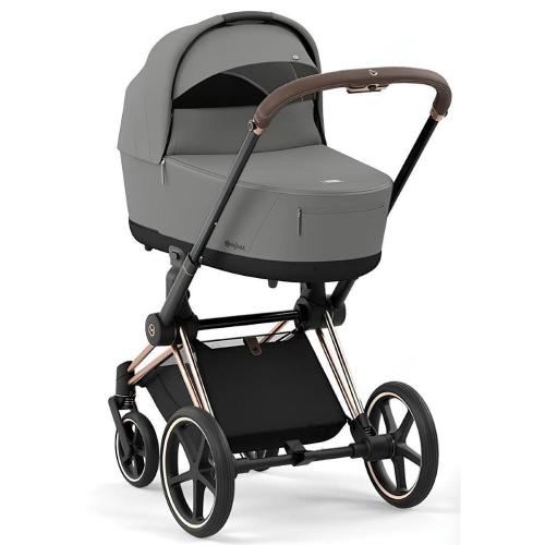 Коляска 2 в 1 Cybex Priam IV Rosegold Mirage Grey фото 5