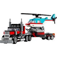 Конструктор Lego Creator 31146 Грузовик-платформа с вертолетом